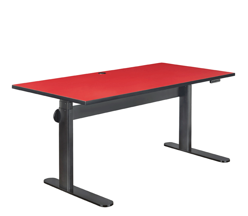 814x711 Height Adjustable Dynamiq Desk Furniture Avteq