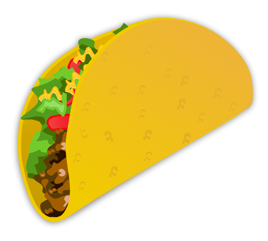900x810 Best Taco Clipart