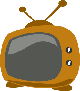 264x299 Cartoon Tv Clip Art