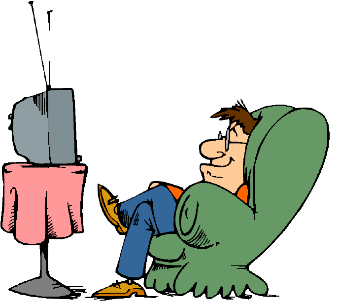 692x618 Cartoon Tv Cliparts