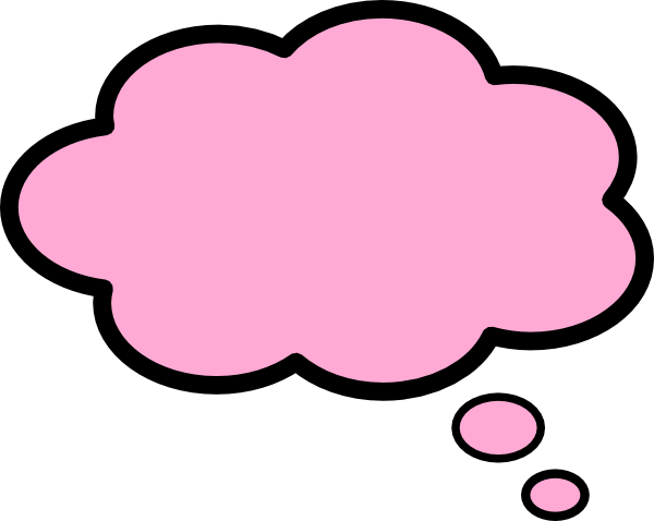600x478 Thought Bubble Clipart Free