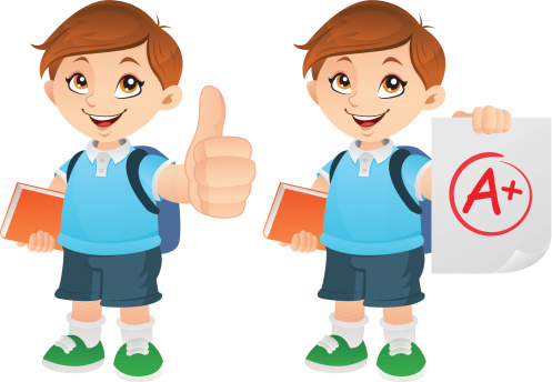 497x344 Boy Thumbs Up Clipart