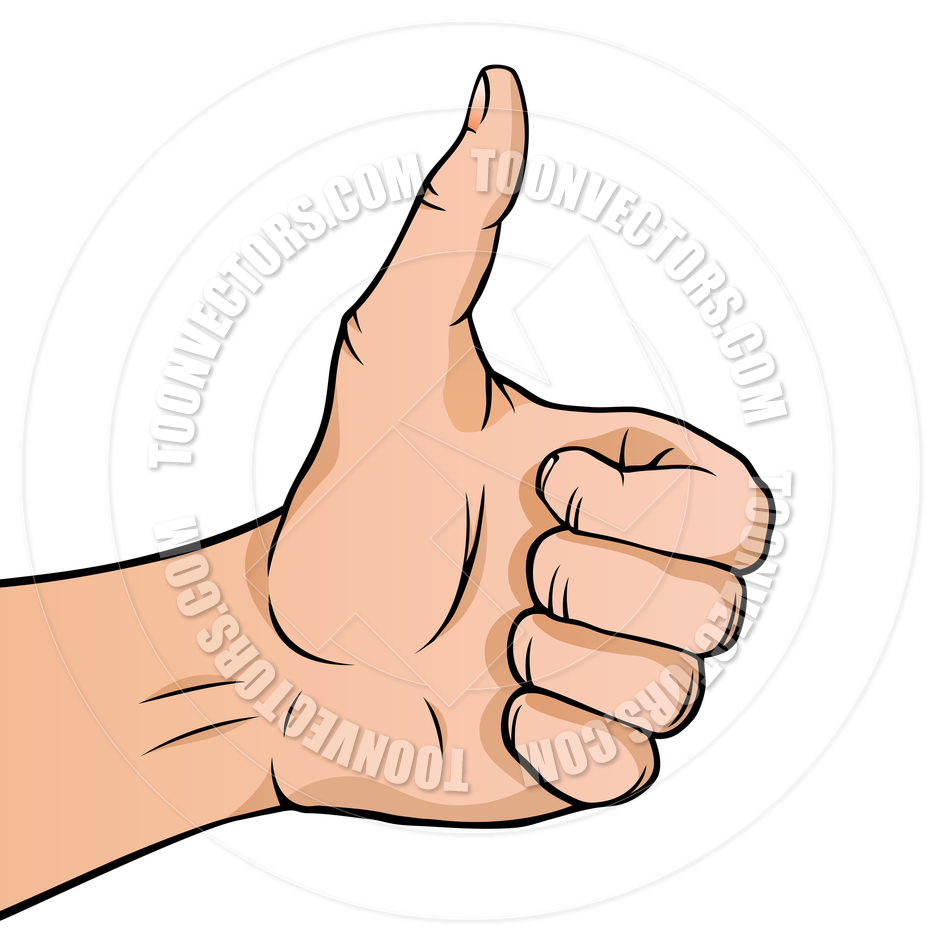 940x940 Cartoon Thumbs Up By Colin Cramm Illustration Amp Animation Toon