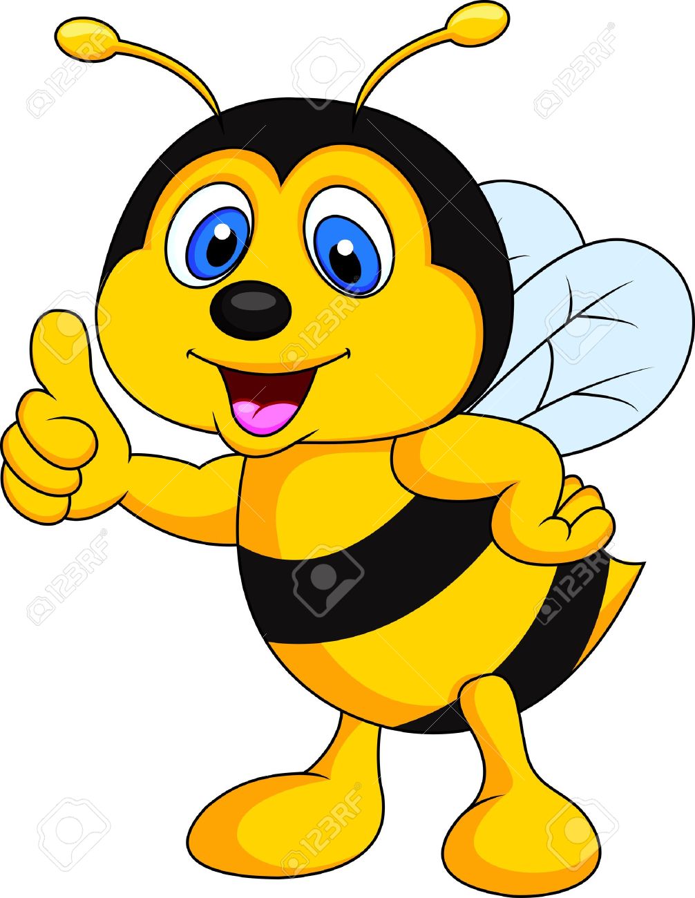 1006x1300 Bee Clipart Thumbs Up