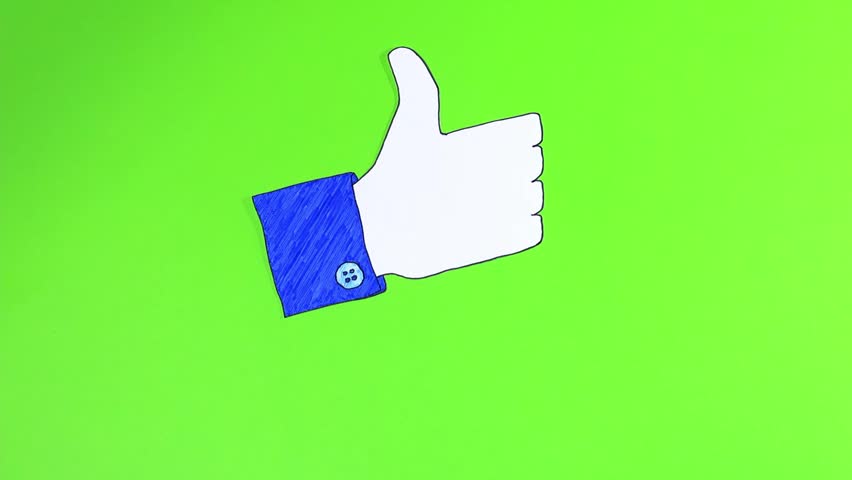 852x480 Two Custom Looping Animated Social Media Emoticons Illustrating