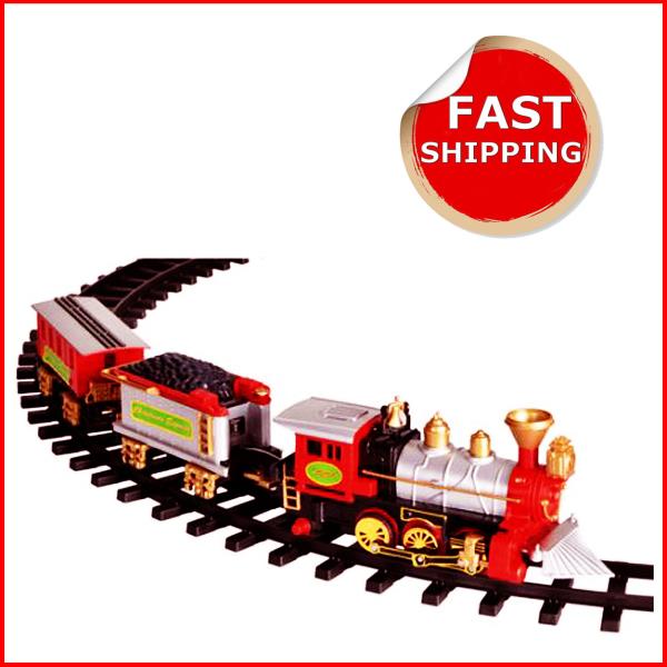 600x600 Animated Christmas Tree Toy Trains Photo World Christmas