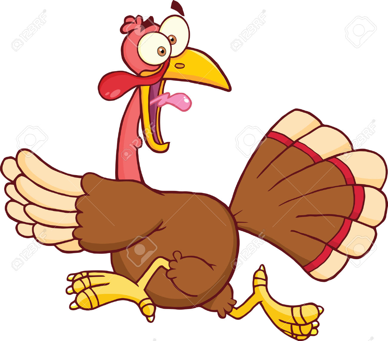 1300x1141 Flying Turkey Clipart