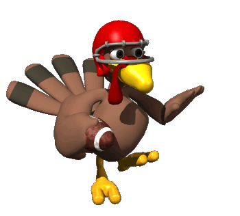 350x316 Silly Turkey Clipart