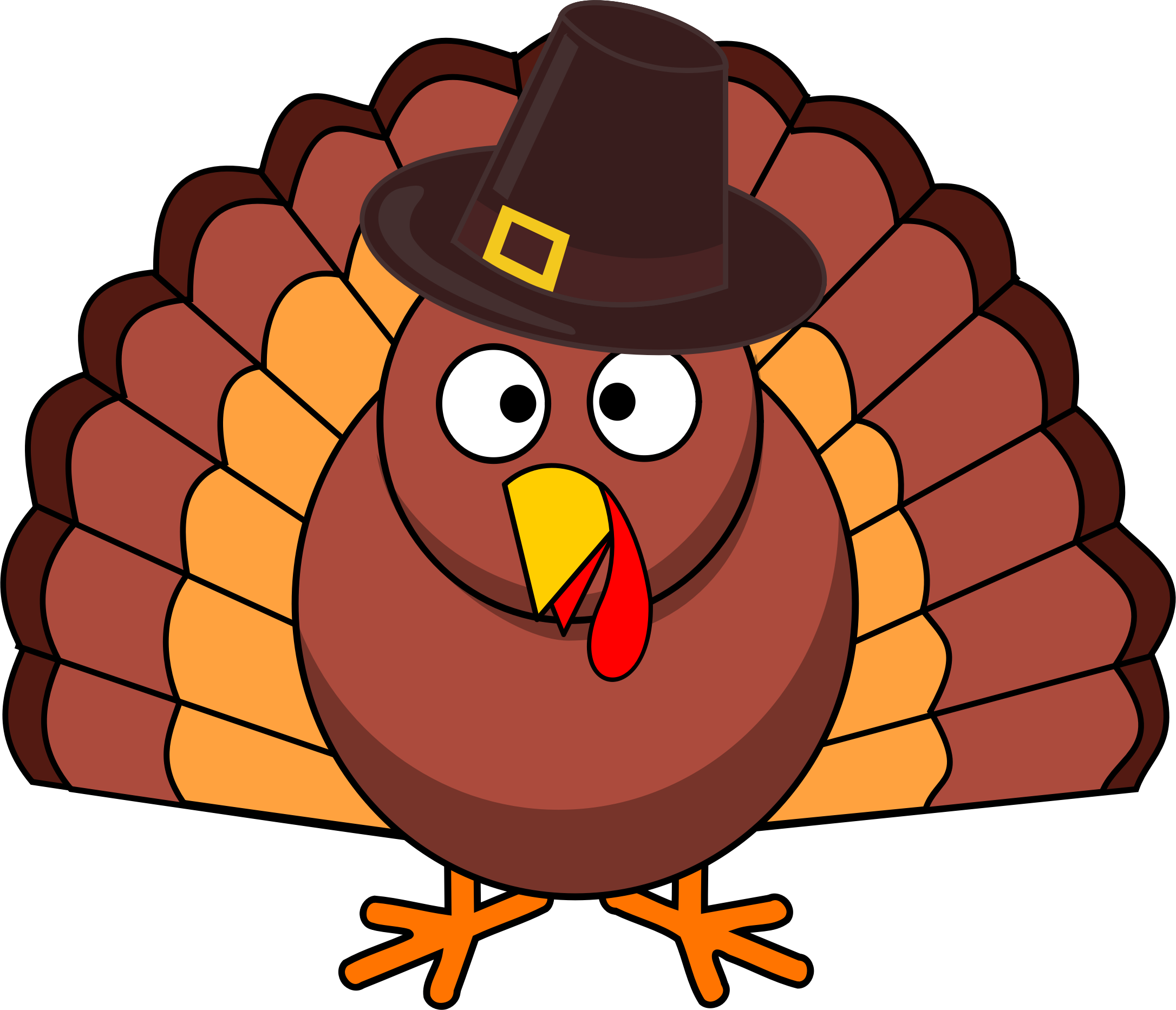 2172x1866 Animated Turkey Clipart