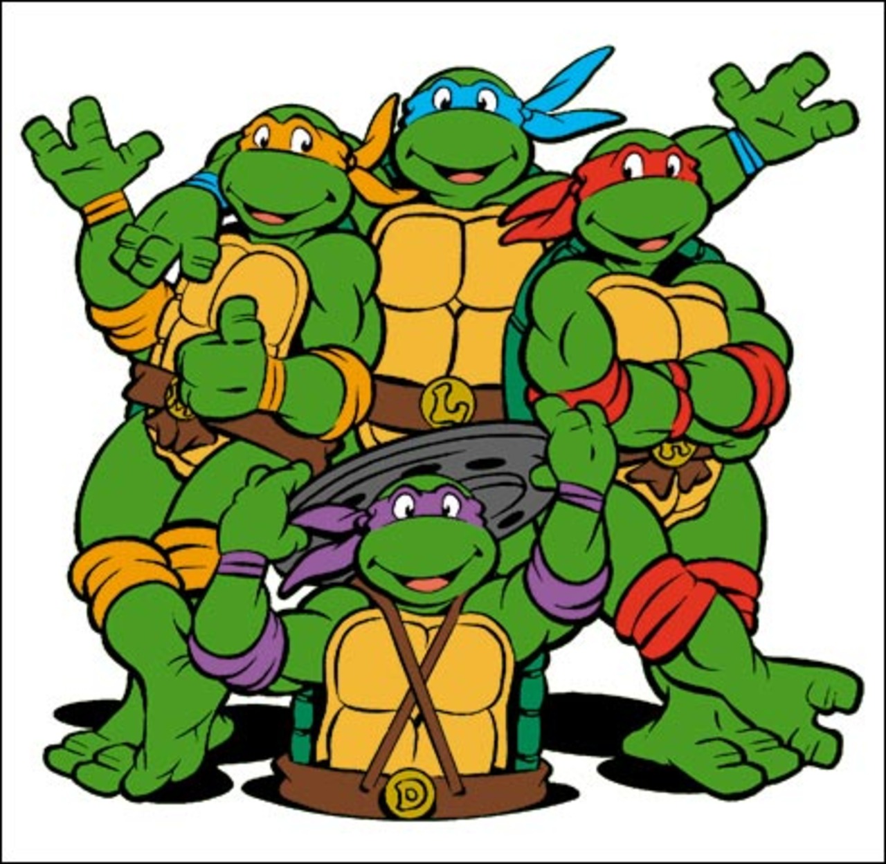 1280x1249 Ninja Turtles Clipart Original