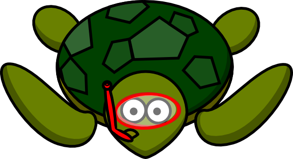 600x326 Animated Turtle Clipart
