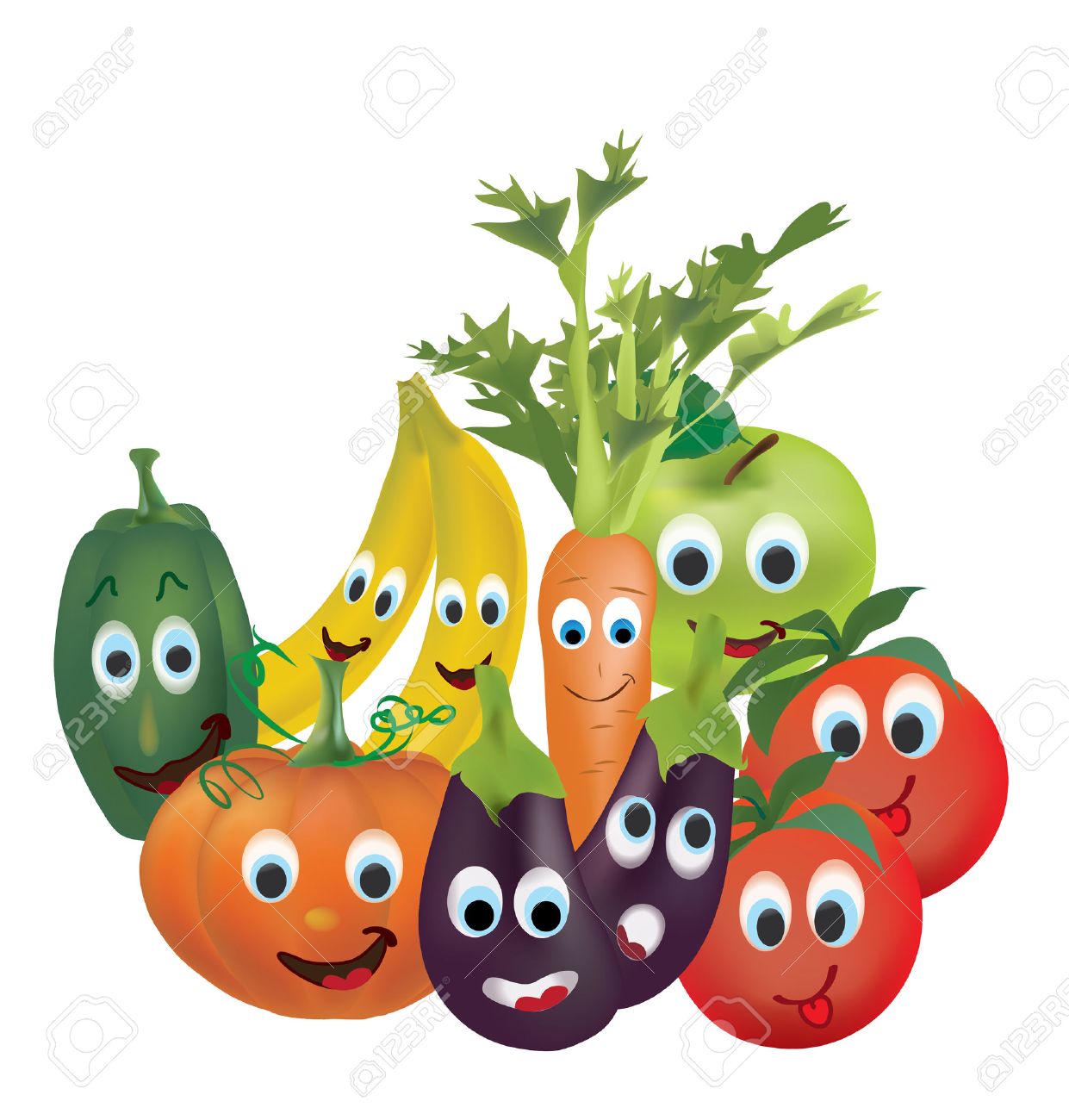 1241x1300 Illustration Collection Of Animated Fruits And Vegetables Tomatoes