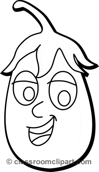 316x550 Vegetables Clipart Outline