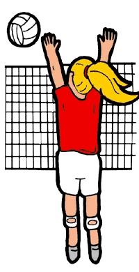 200x390 Animated Volleyball Clipart