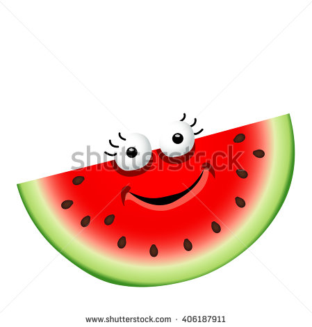 449x470 Drawn Watermelon Animated