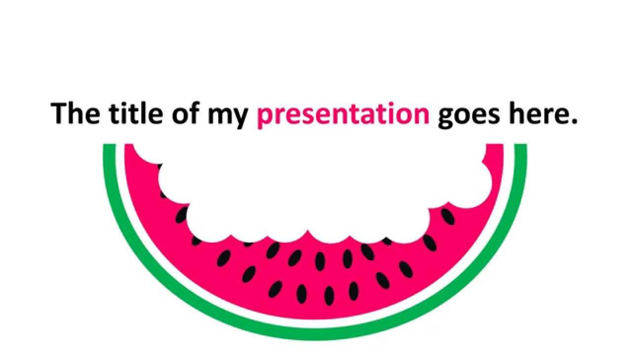 1280x720 Eating Watermelon