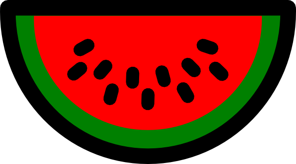 600x334 Watermelon Clip Art