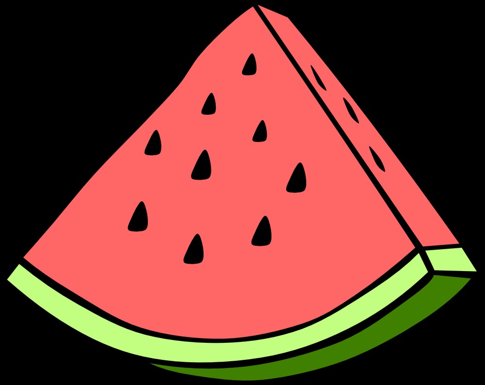 1000x794 Watermelon Clipart Full