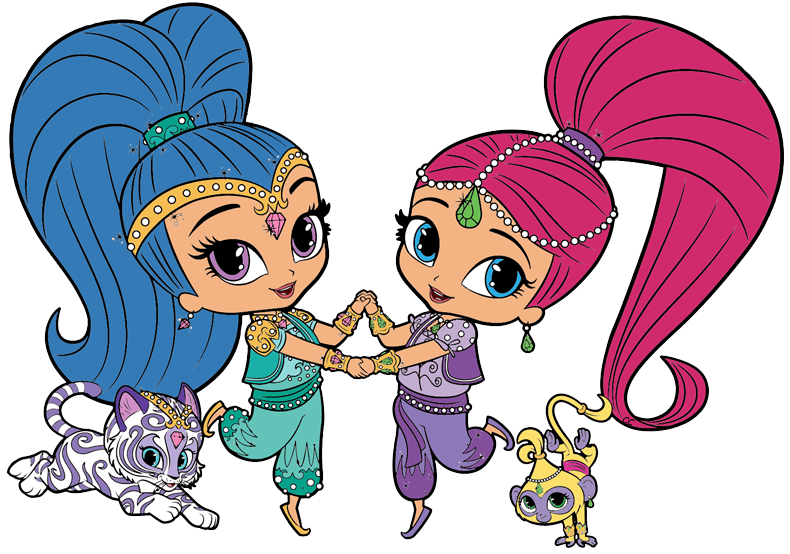 790x554 Shimmer And Shine Clipart Images