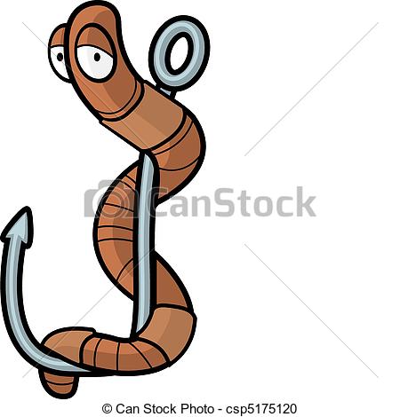 450x470 Cartoon Worm Clipart