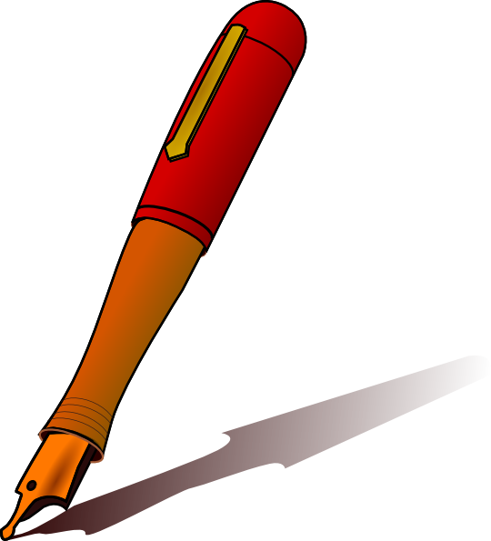 540x595 Pen Clip Art