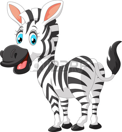 415x450 Zebra Cartoon Royalty Free Cliparts, Vectors, And Stock