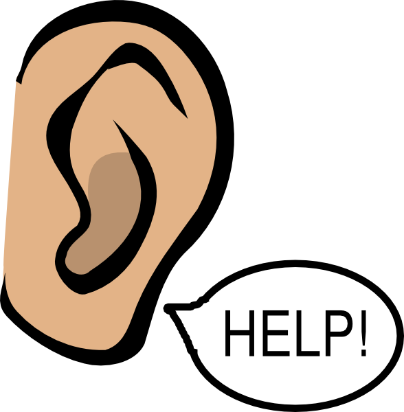 588x600 Animated Ear Clipart