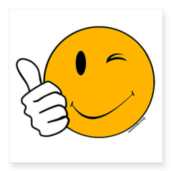 250x250 Happy Face Thumbs Up Clipart