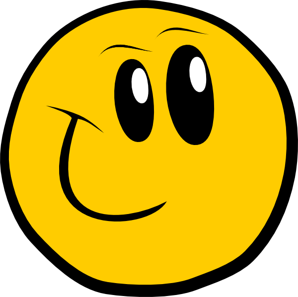 600x598 Smiley Face Clip Art