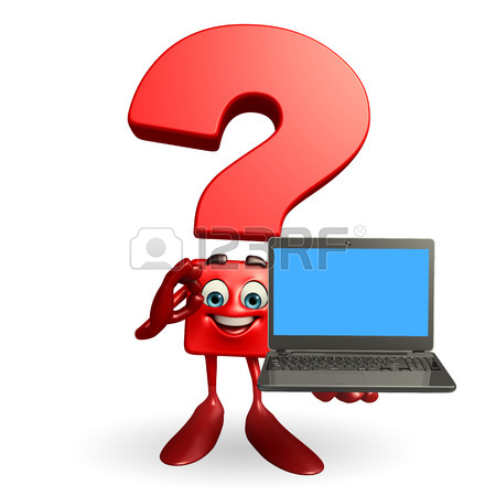 450x450 Cartoon Character Of Question Mark With Arrow Stock Photo, Picture