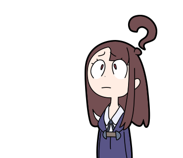370x320 Confused Looking Anime Girls With Question Marks Above Their Heads