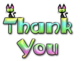 273x208 Cat Thank You Clipart