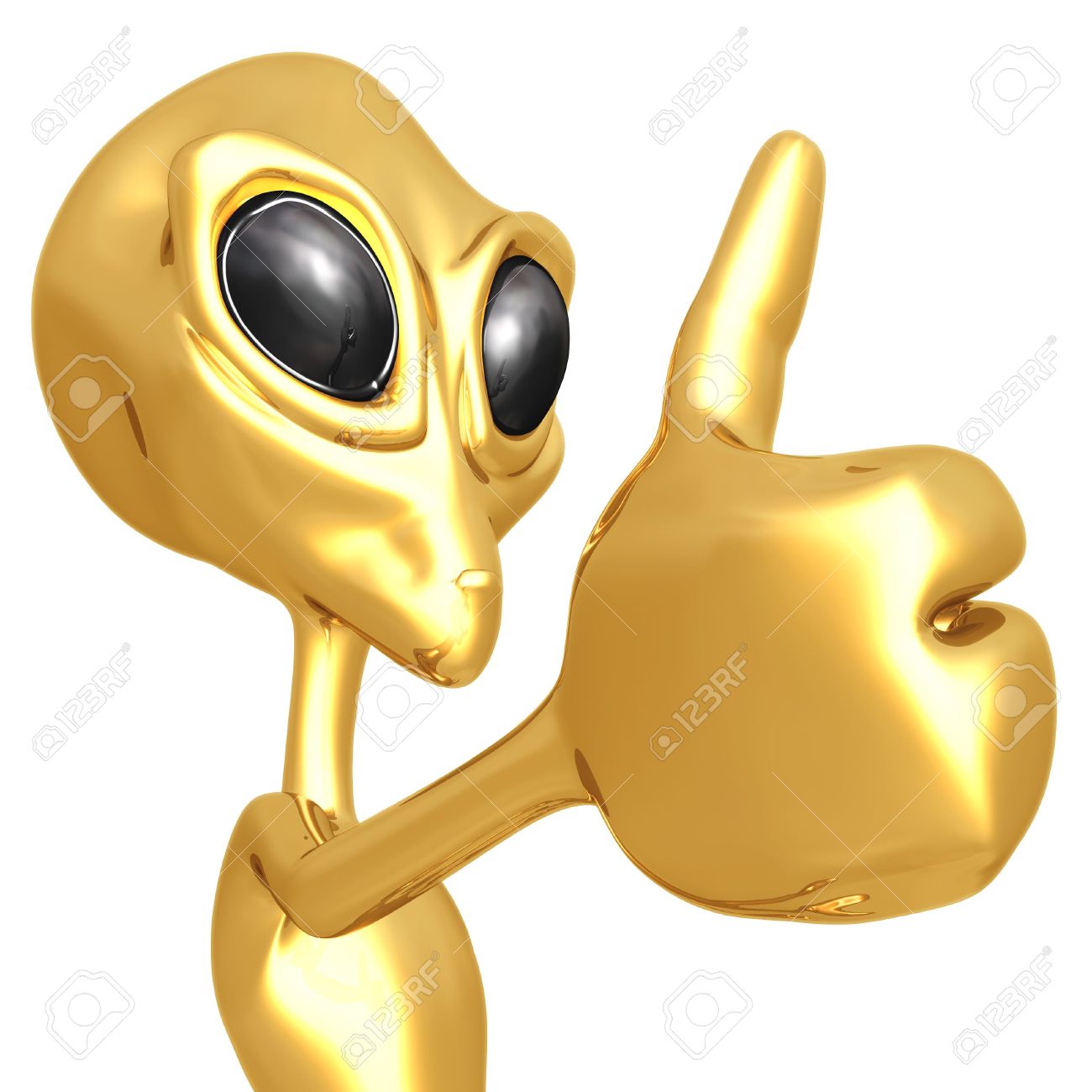 1300x1300 Alien Clipart Thumbs Up