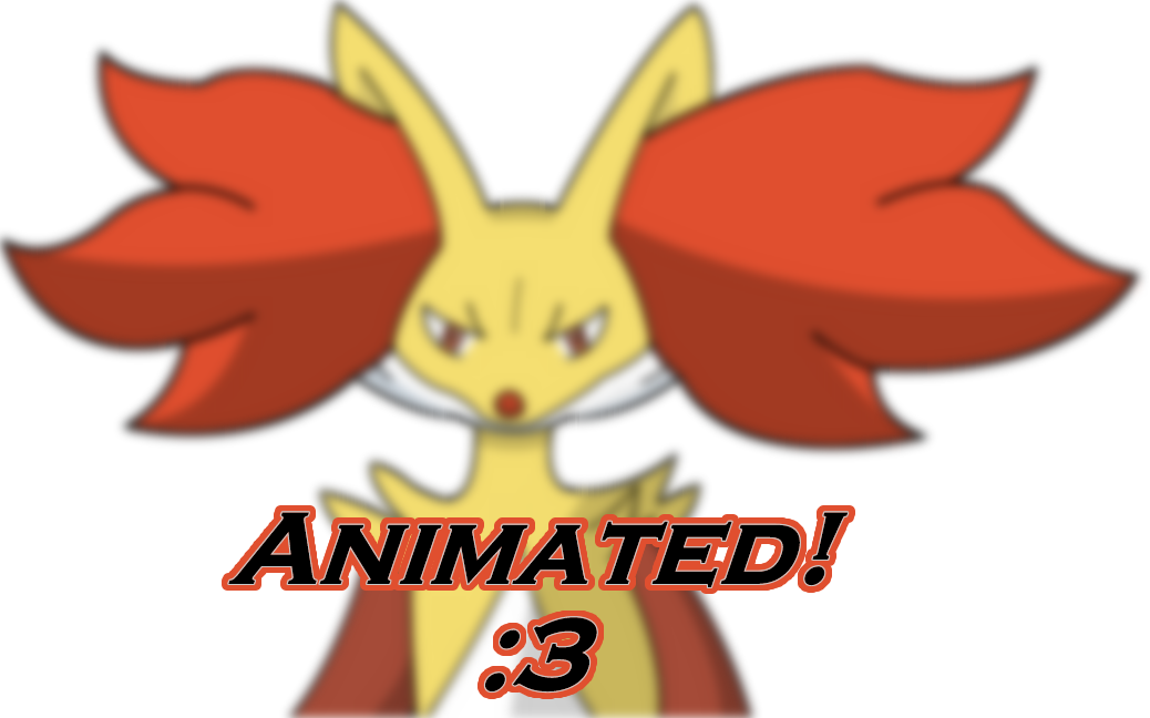 1038x648 Delphox Thumbs Up Animation By Dragonskator