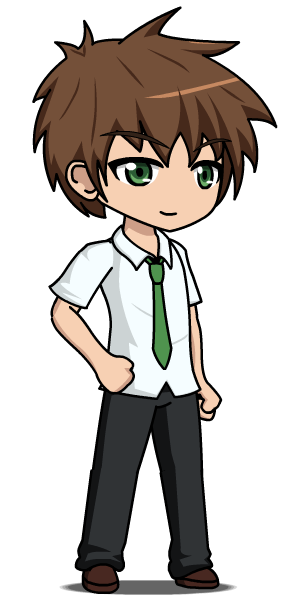 301x600 Photo School Boy In The Album Anime Gacha Chibis By Luni Lunime