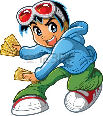 398x450 Boy Cool Clipart