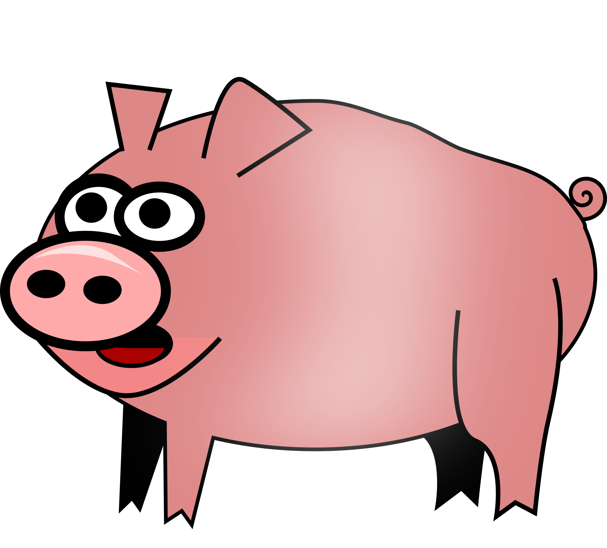 2000x1805 Ham Clipart Animated