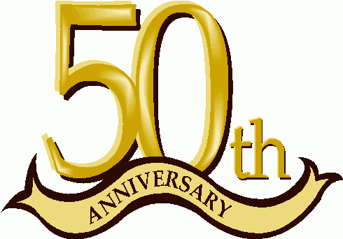 490x342 50th Anniversary Border Clipart