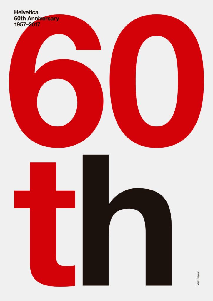 724x1024 20 Best 60th Anniversary Helvetica Typeface Images