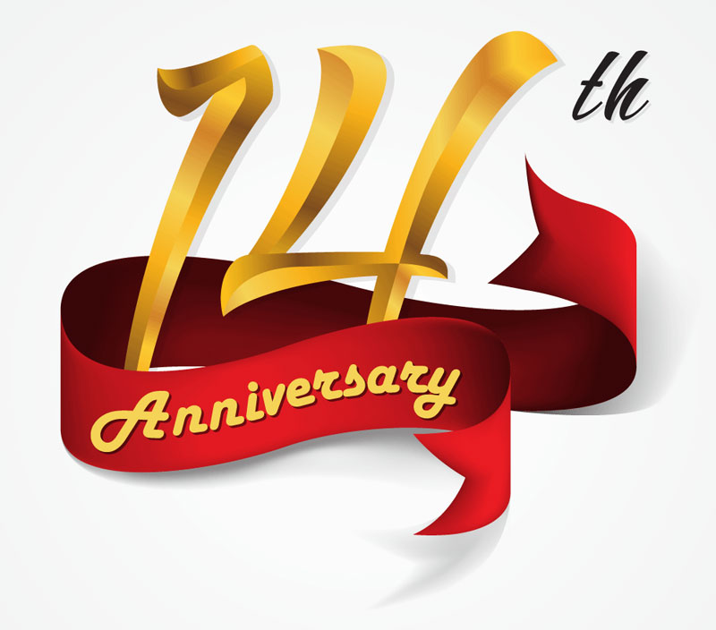 800x704 Graphics For 14th Wedding Anniversary Graphics