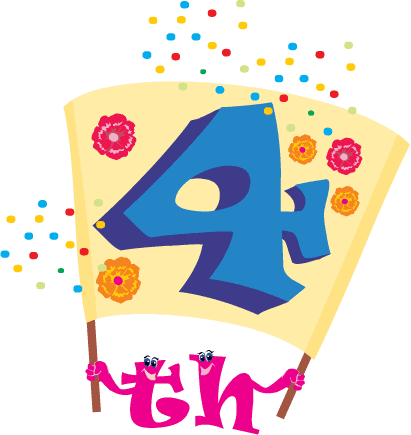 411x435 Graphics For Happy 4th Work Anniversary Graphics Www
