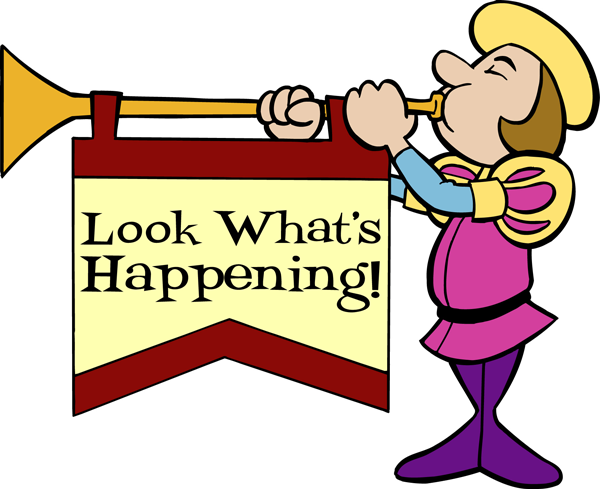 600x489 Look What Happening Announcement Clipart