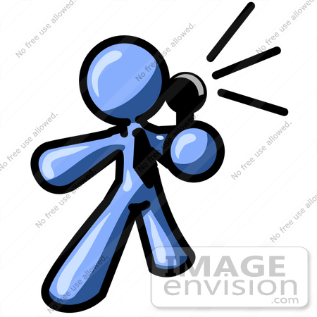 450x450 Announcement Blue Clipart
