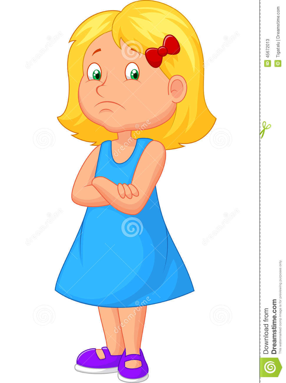 971x1300 Annoyed Girl Clipart