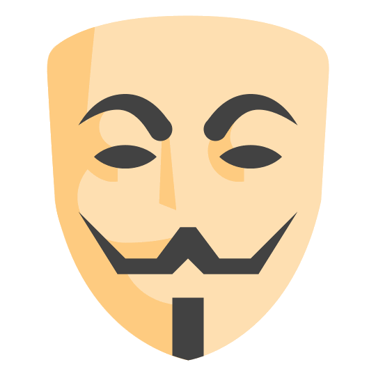 540x540 Anonymous Mask Icon