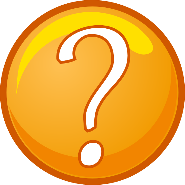 600x600 Question Mark Clip Art