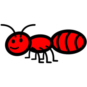 300x300 Ant Black And White Clipart For Kids Ants Collection Ant Picnic