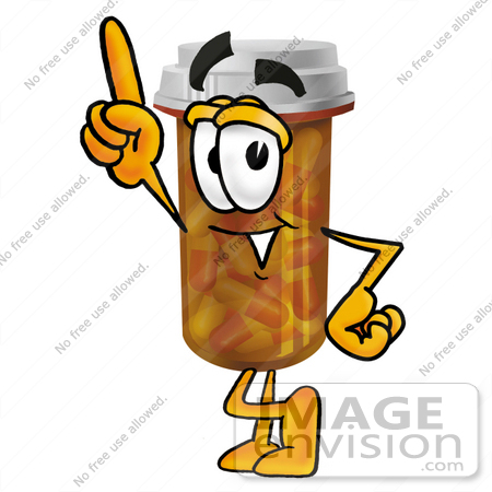 450x450 Clip Art Graphic Of A Medication Prescription Pill Bottle Cartoon