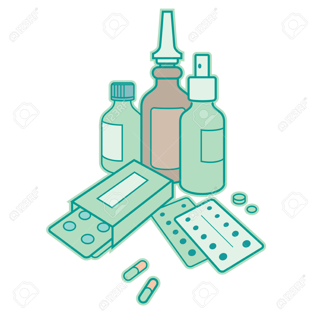 1300x1300 Medicine Clipart Antibiotic