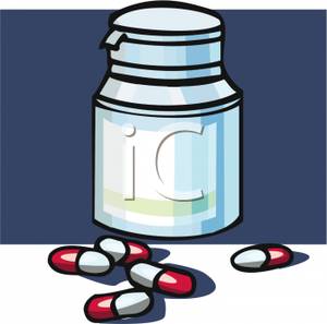 300x297 Antibiotic In Bottle Clip Art Cliparts